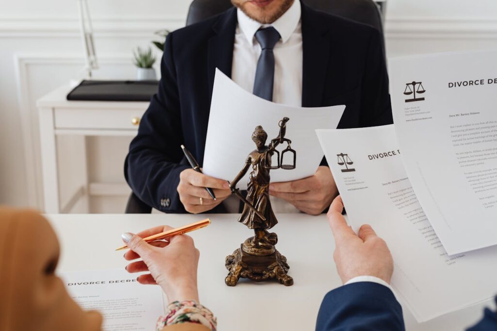 financial divorce process