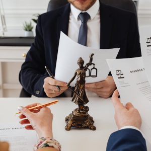 financial divorce process
